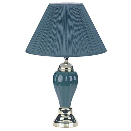 CLING 27   Ceramic Table Lamp Green CL422302